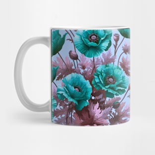 Poppy Flower Mug